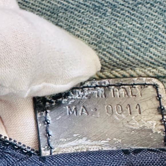 SOLD Christian Dior Lady Dior Cannage Denim Purse - Picture 9 of 15